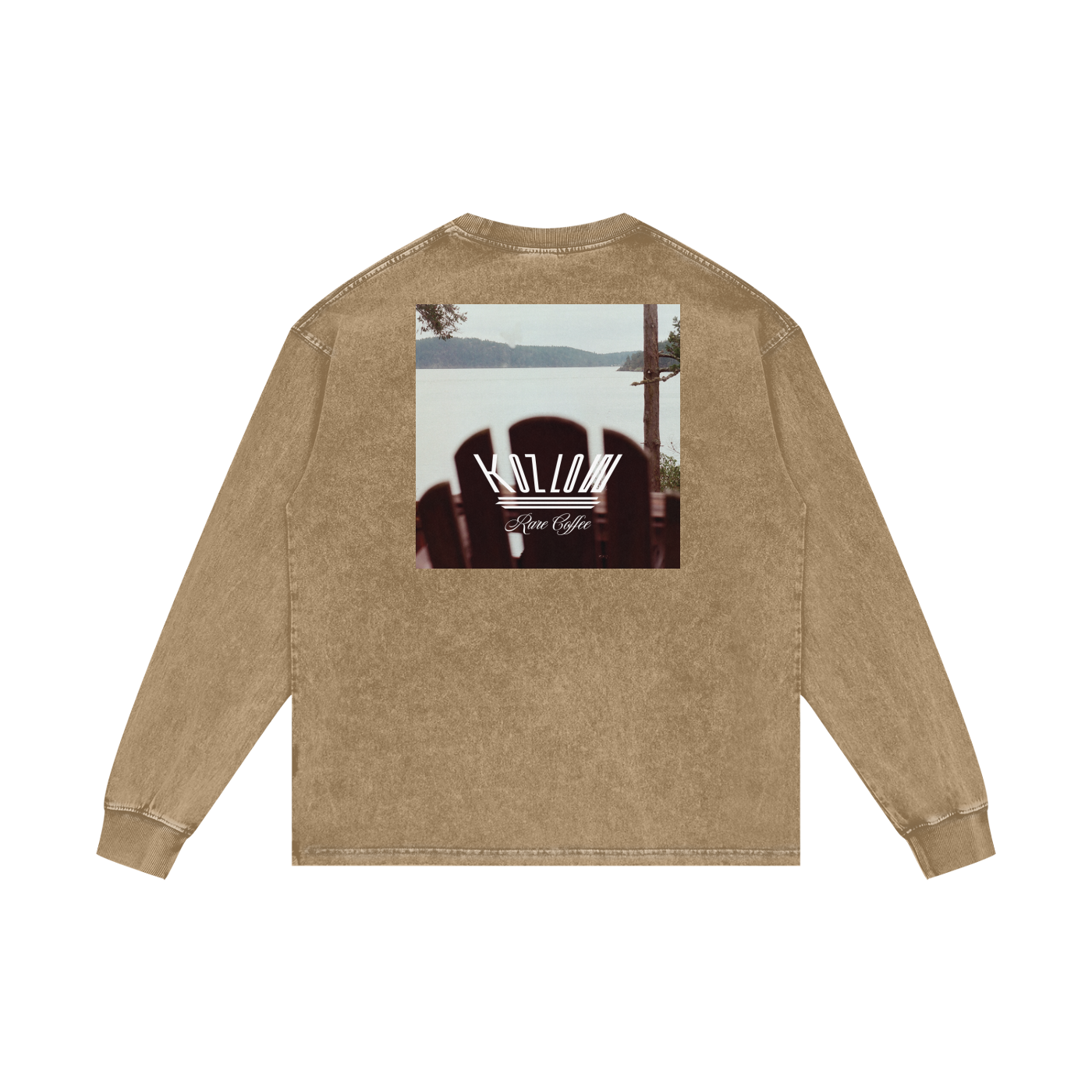 Acid Wash Oversize Long Sleeve T-Shirt