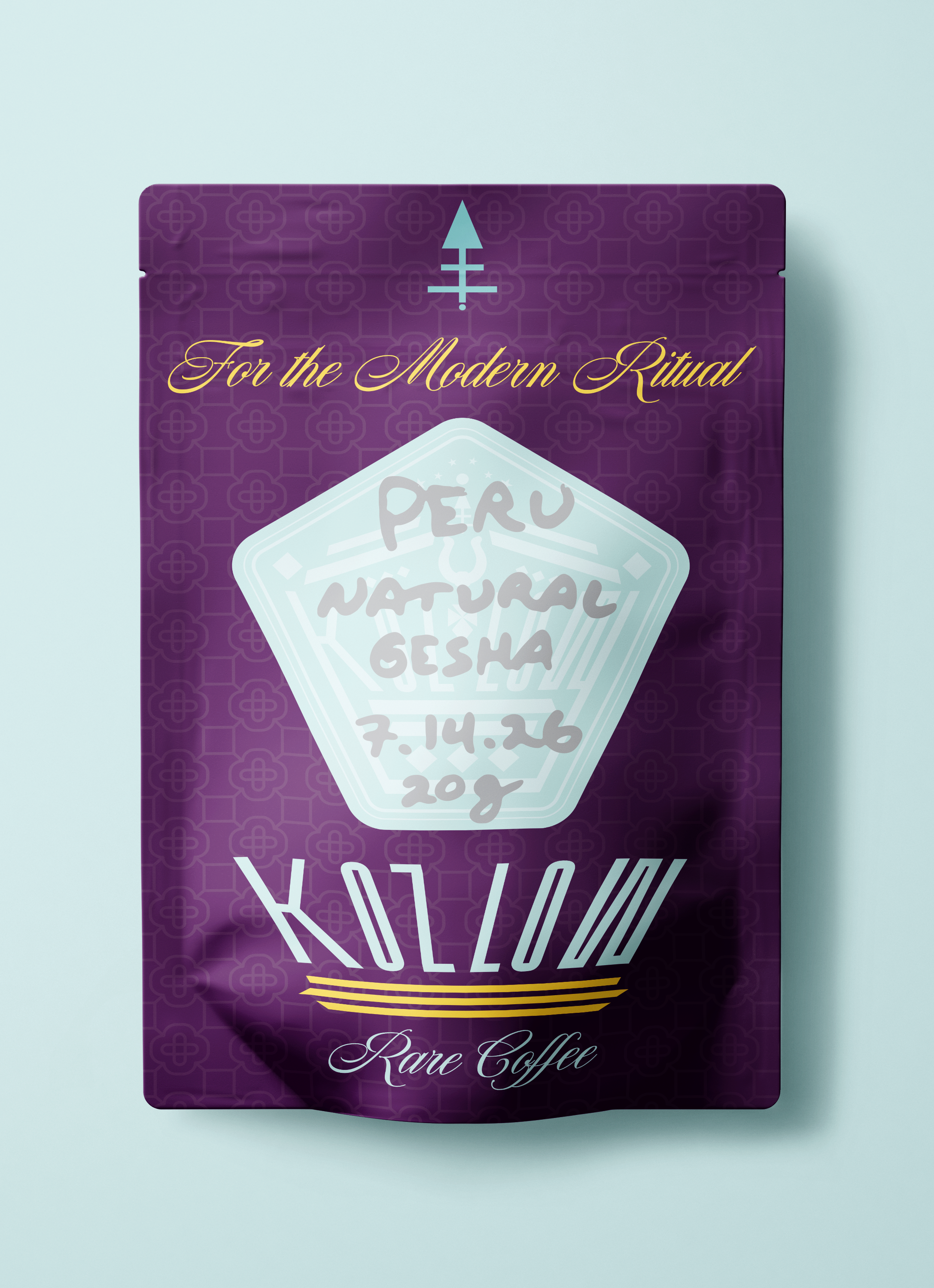 Ebert Huaman Villegas-Peru-Natural Gesha-Sample Pouch